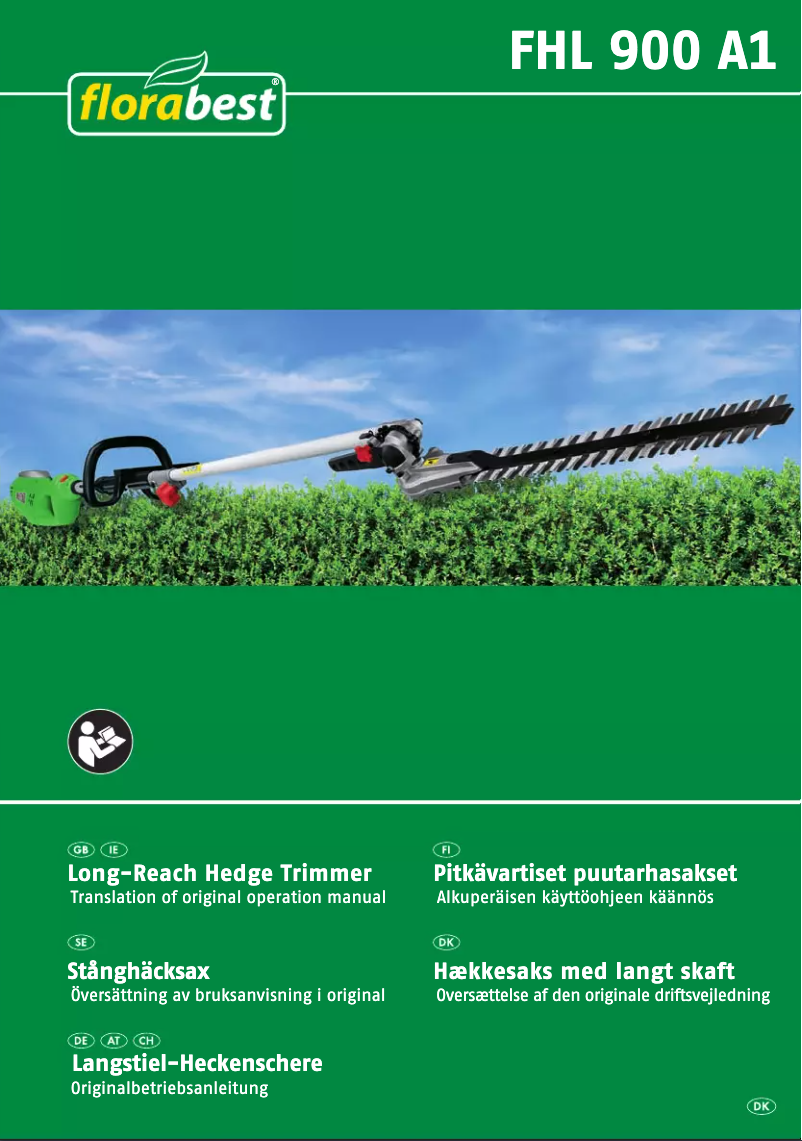 Page 1 de la notice Manuel utilisateur Florabest FHL 900 A1