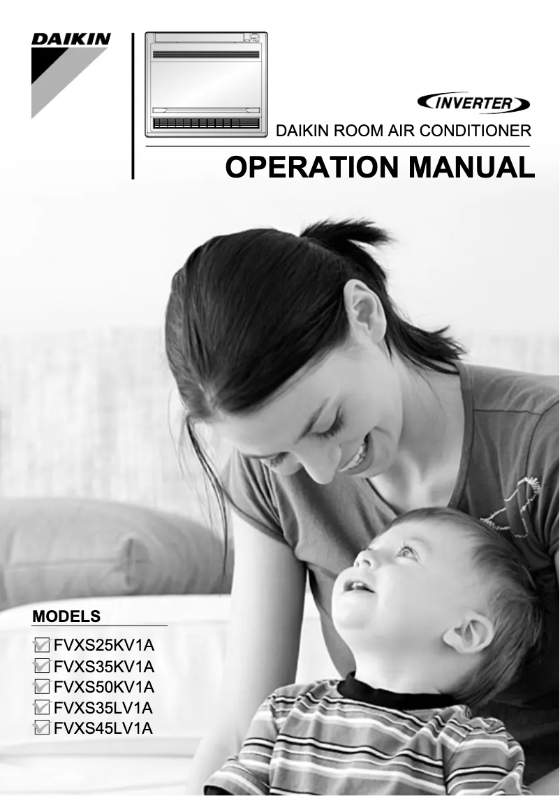 Página 1 del manual Manual de usuario Daikin FVXS71KVMA