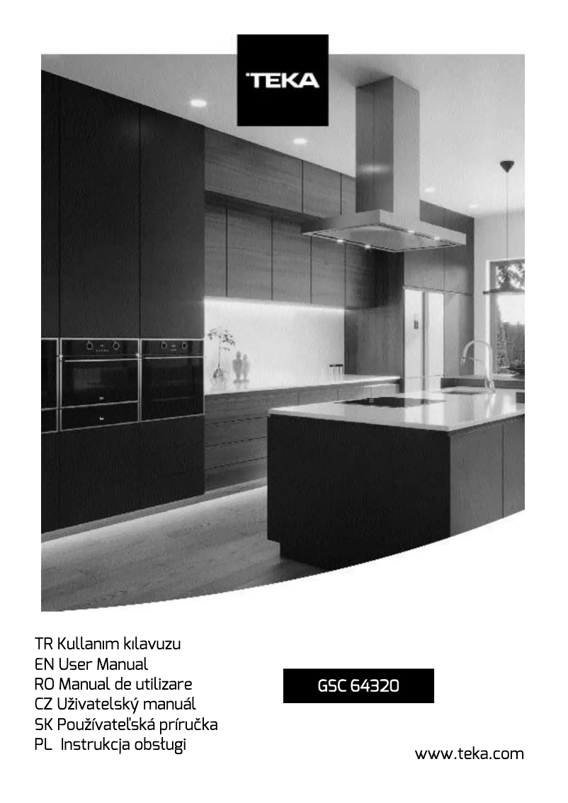 Page 1 de la notice Manuel utilisateur Teka GSC 64320