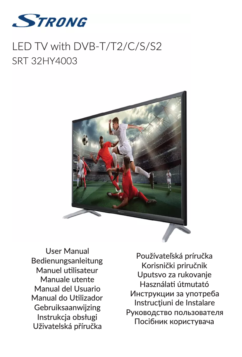 Image de la première page du manuel de l'appareil SRT 32HY4003