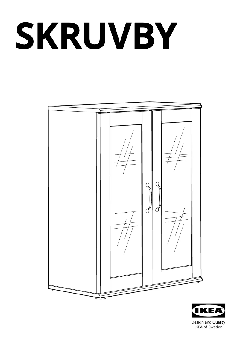 Imagen de la primera página del manual del dispositivo SKRUVBY 605.088.59