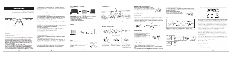 Page 1 de la notice Manuel utilisateur Denver DCH-460