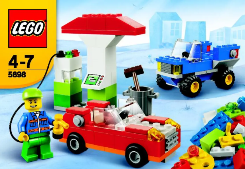 Page 1 de la notice Manuel utilisateur Lego ® Cars Building Set