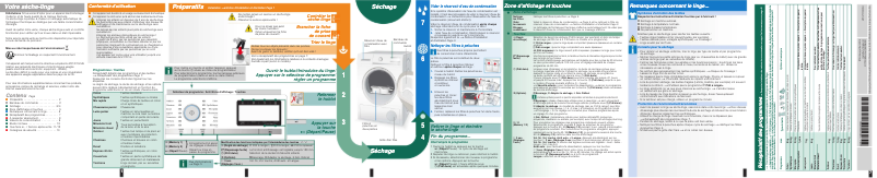 Page 1 de la notice Manuel utilisateur Siemens WT47Y782CH