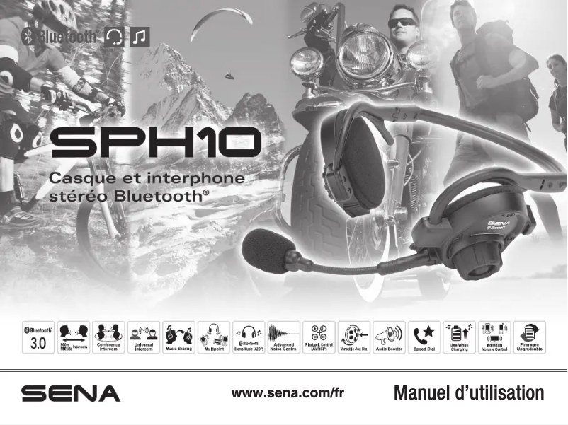Image de la première page du manuel de l'appareil SPH10