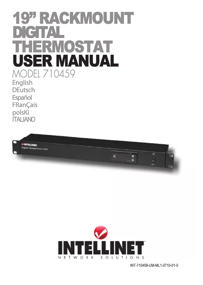 Página 1 del manual Manual de usuario Intellinet I-CASE TM-2