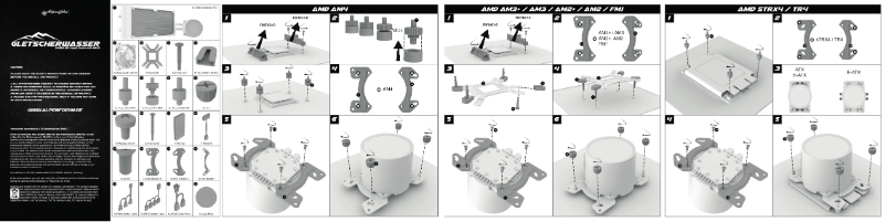 Page 1 de la notice Manuel utilisateur Alpenföhn Gletscherwasser 240