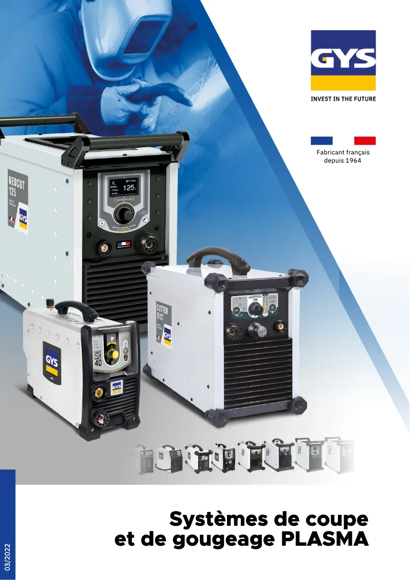 Page 1 de la notice Brochure GYS Cutter K25