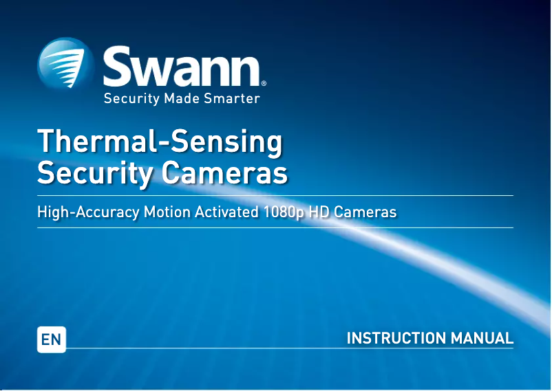 Page n°1 - Manuel utilisateur Swann Pro-1080MSB