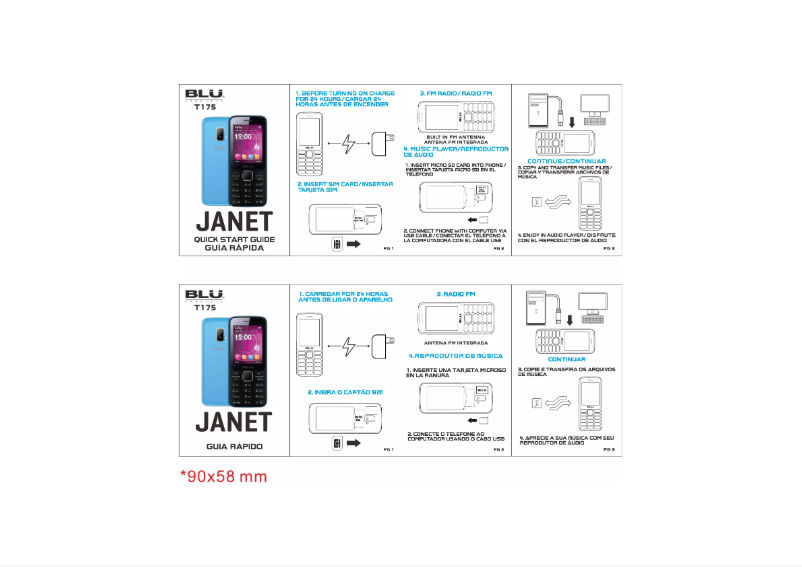 Image de la première page du manuel de l'appareil Janet