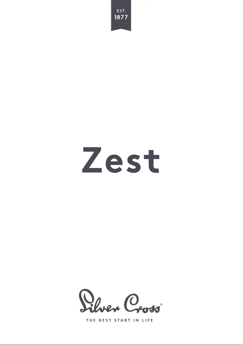 Page 1 de la notice Manuel utilisateur Silver Cross Zest