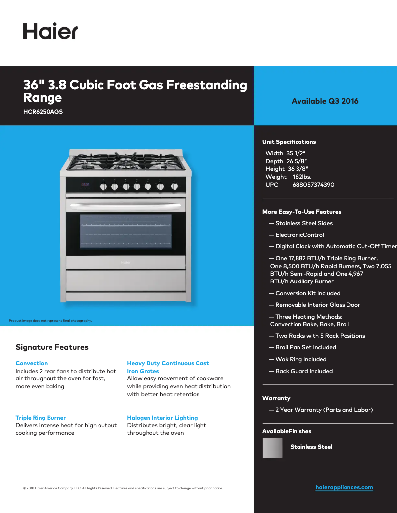 Image de la première page du manuel de l'appareil HCR6250AGS