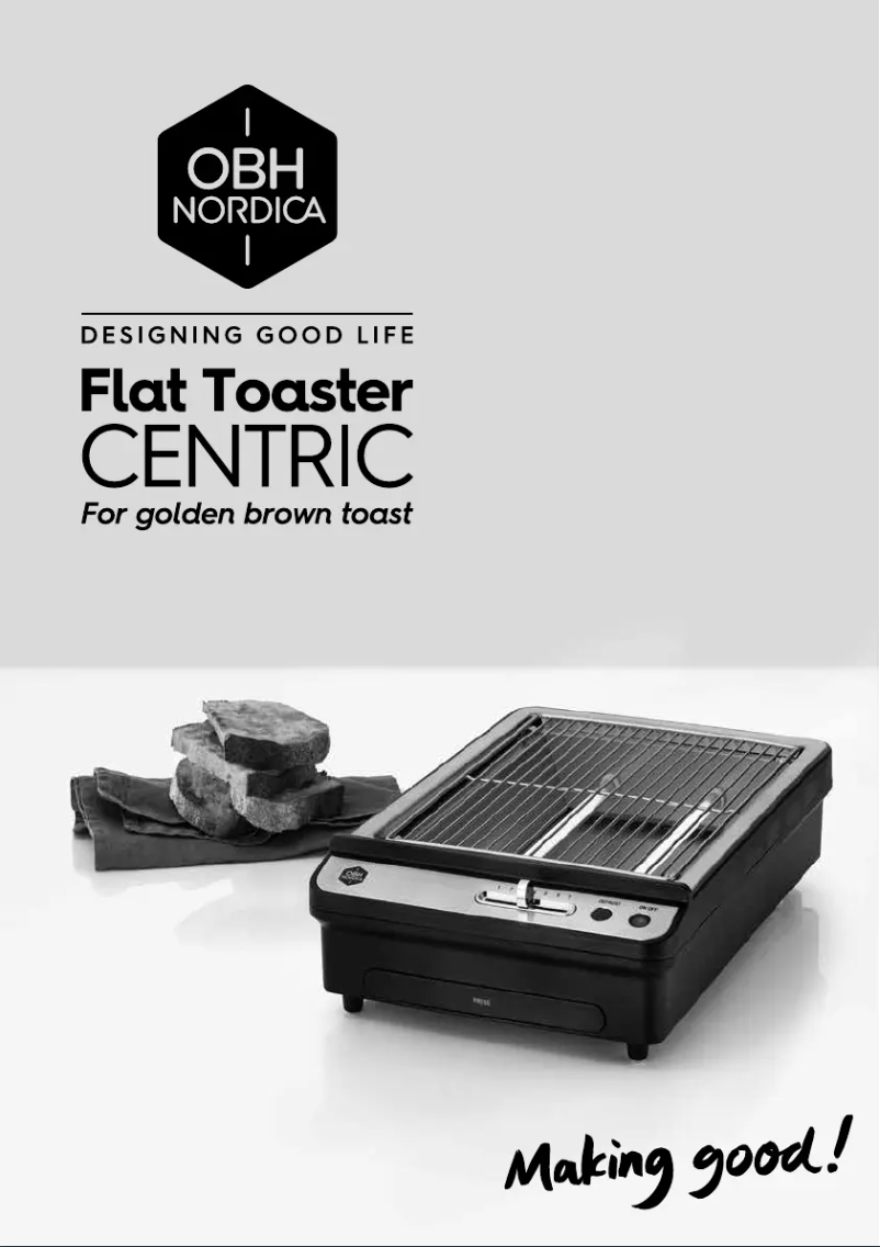 Page n°1 - Manuel utilisateur OBH Nordica Centric 2637