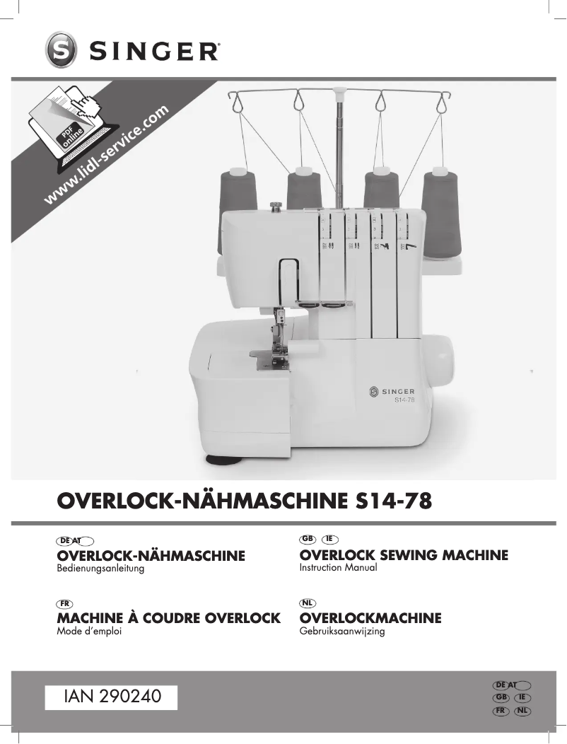 Image de la première page du manuel de l'appareil S14-78