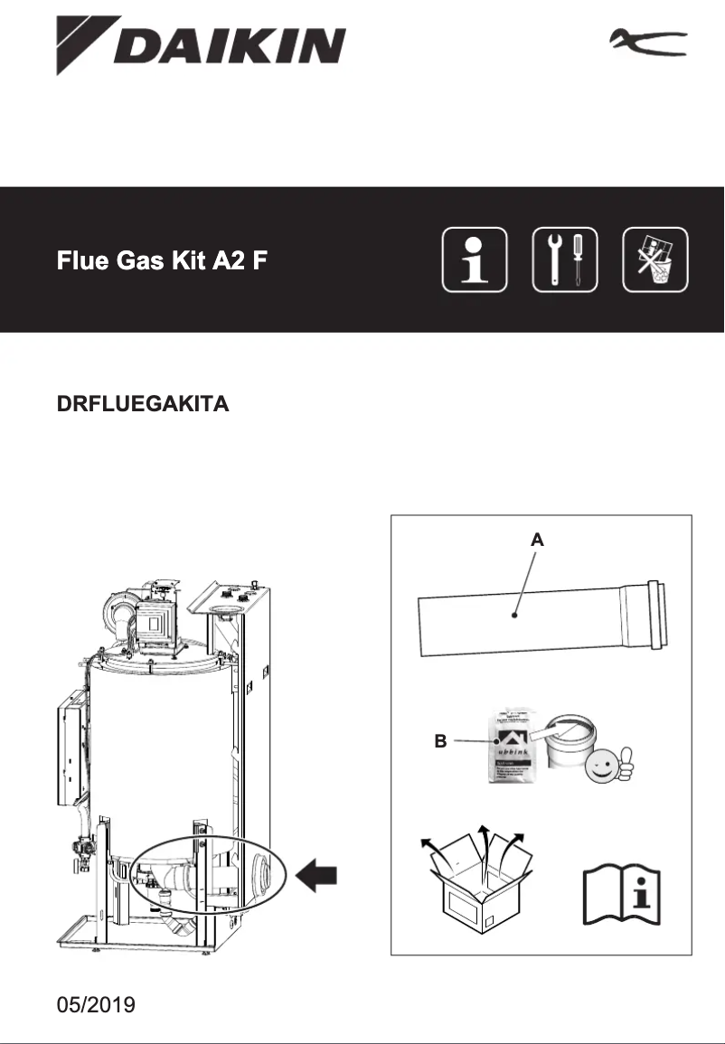Page 1 de la notice Manuel utilisateur Daikin DRFLUEGAKITA
