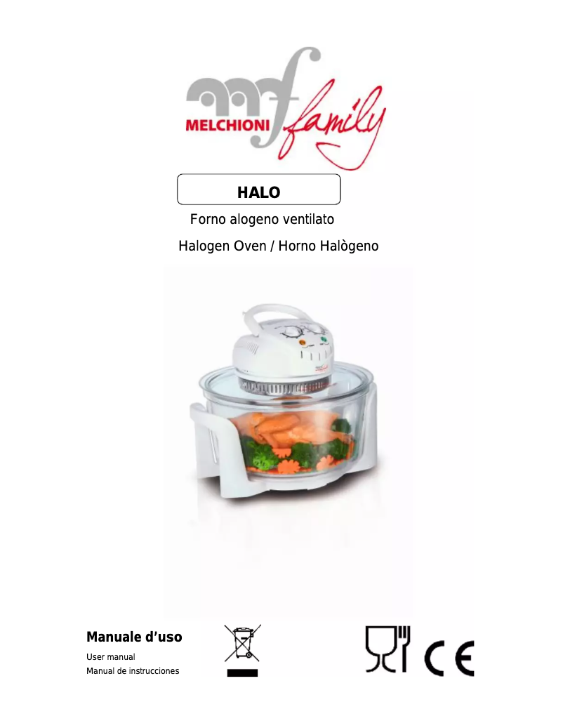 Imagen de la primera página del manual del dispositivo Halo