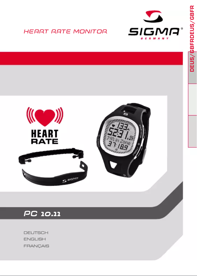 Image de la première page du manuel de l'appareil PC 10.11