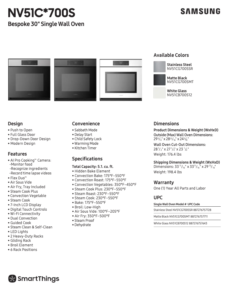 Image de la première page du manuel de l'appareil NV51CG700SSR
