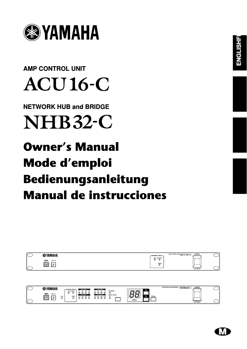 Page 1 de la notice Manuel utilisateur Yamaha NHB32-C