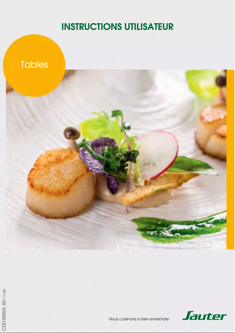 Page 1 de la notice Manuel utilisateur Sauter SPI9547B