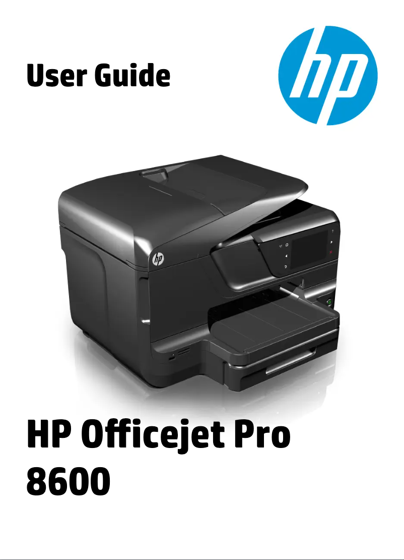 Page 1 de la notice Manuel utilisateur HP Officejet 8600