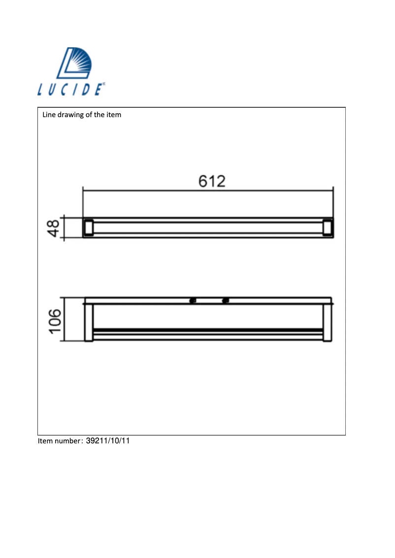 Image de la première page du manuel de l'appareil Alpa-LED