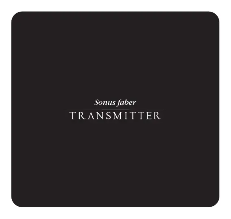 Page 1 de la notice Manuel utilisateur Sonus Faber Transmitter