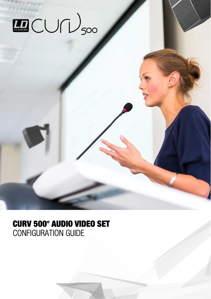 Page 1 de la notice Manuel utilisateur LD Systems CURV 500 WM B