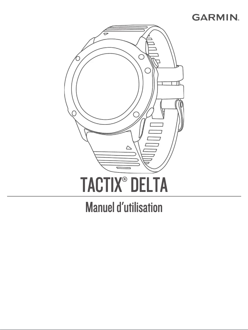 Page n°1 - Manuel utilisateur Garmin Tactix Delta
