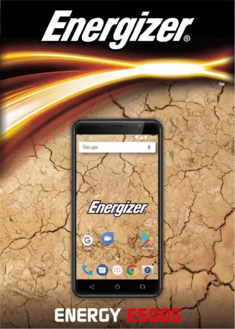 Page 1 of the manual User Manual Energizer Energy E500S