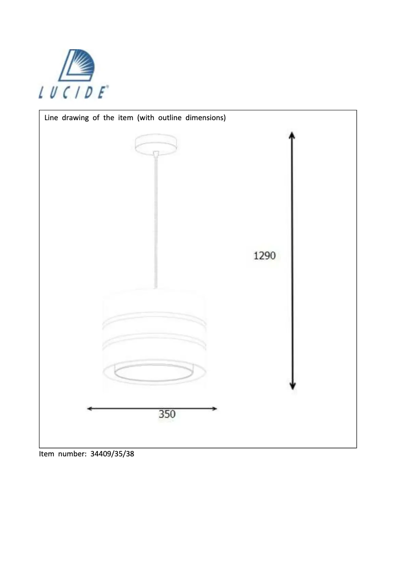 Page n°1 - Manuel utilisateur Lucide Tonio