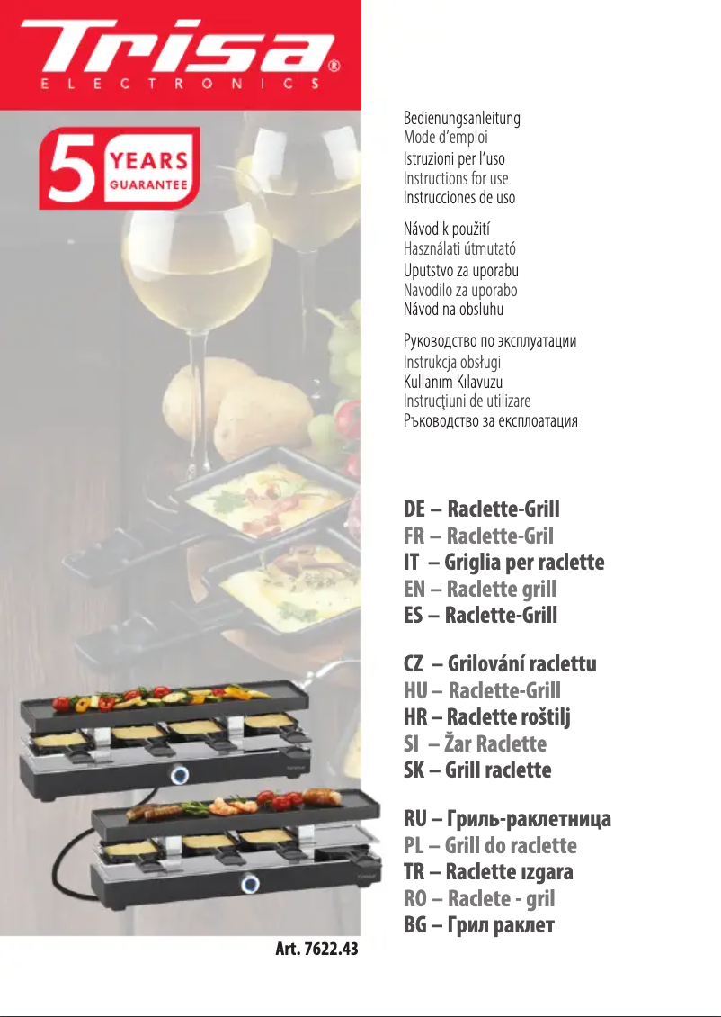 Page 1 de la notice Manuel utilisateur Trisa Style Connect