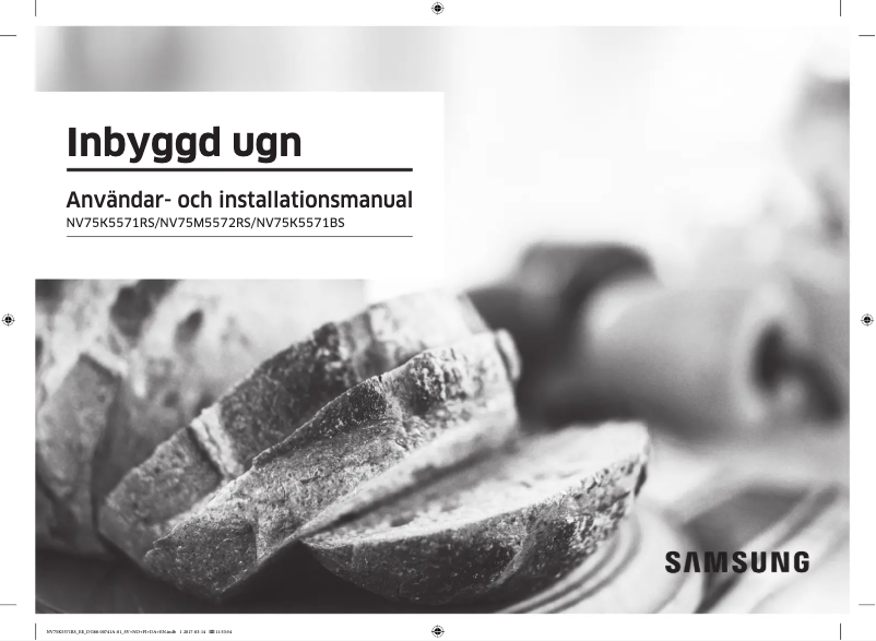 Page n°1 - Manuel utilisateur Samsung NV75M5572RS