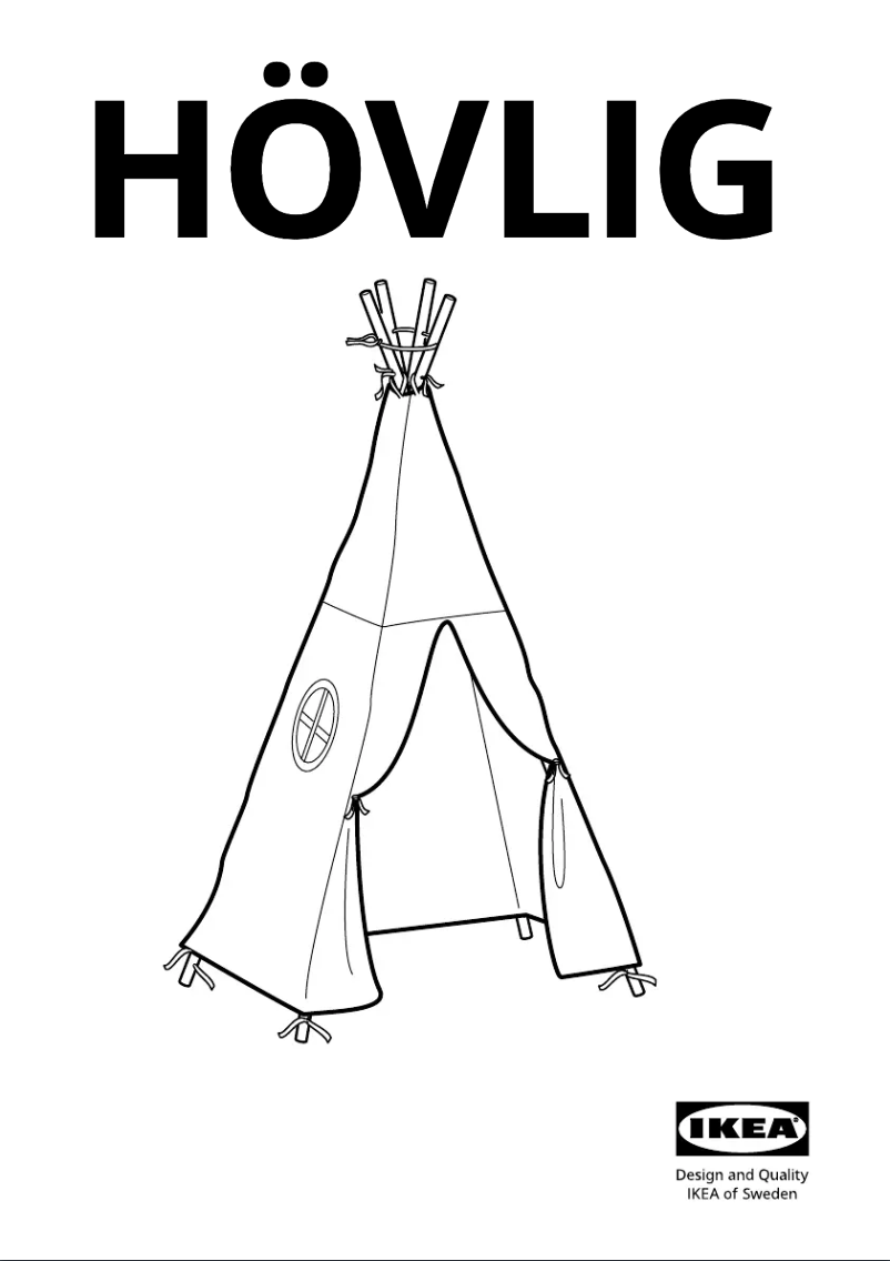 Image de la première page du manuel de l'appareil HÖVLIG 605.348.77