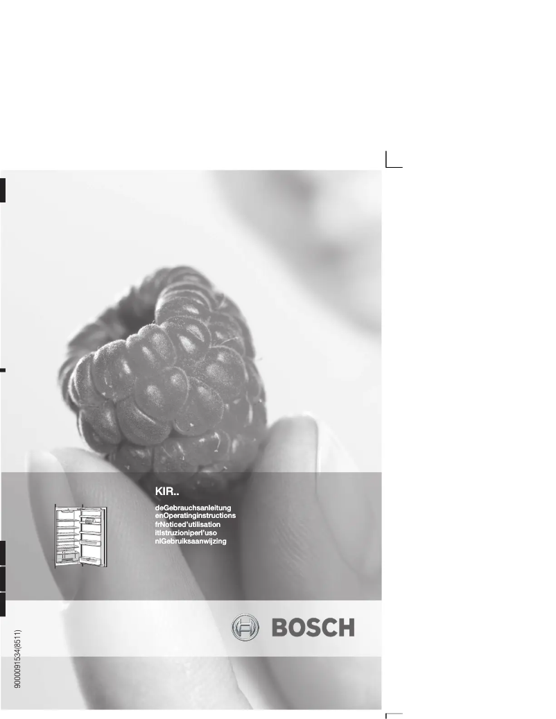 Page n°1 - Manuel utilisateur Siemens HB79E54
