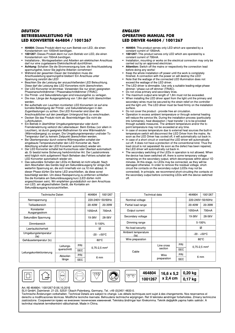 Image de la première page du manuel de l'appareil 1001267