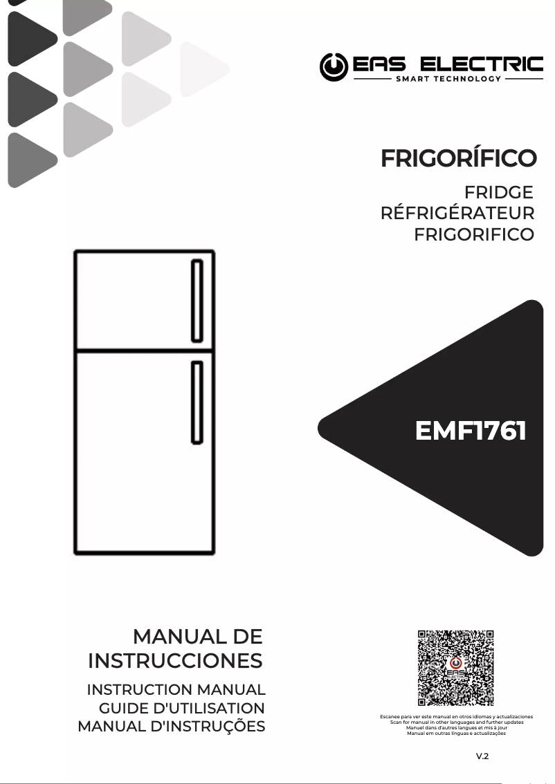 Image de la première page du manuel de l'appareil EMF1761