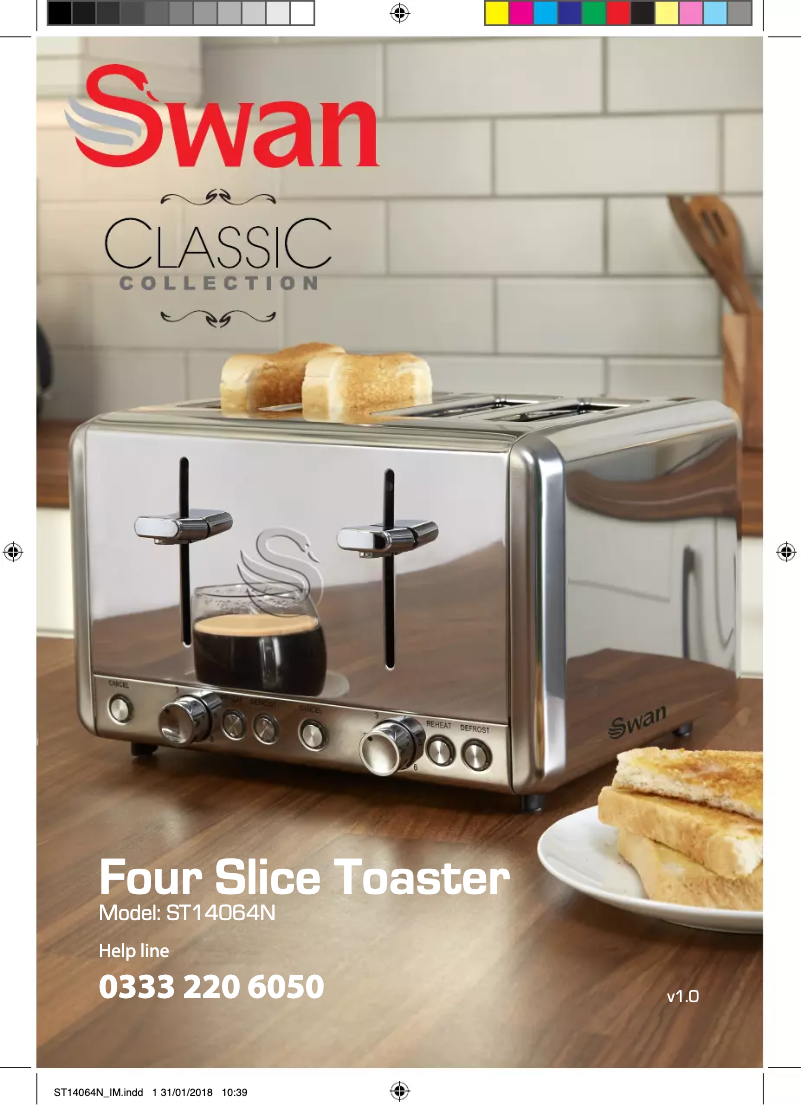 Page n°1 - Manuel utilisateur Swan ST14064N