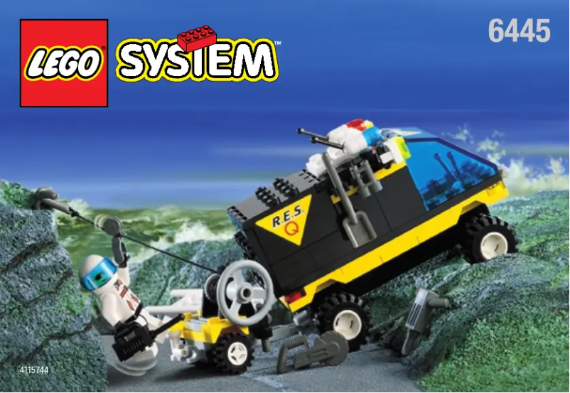 Page n°1 - Manuel utilisateur Lego Res-Q Response 2