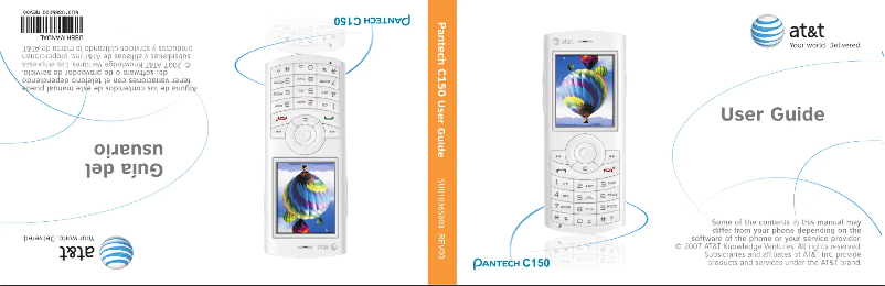 Image de la première page du manuel de l'appareil C150