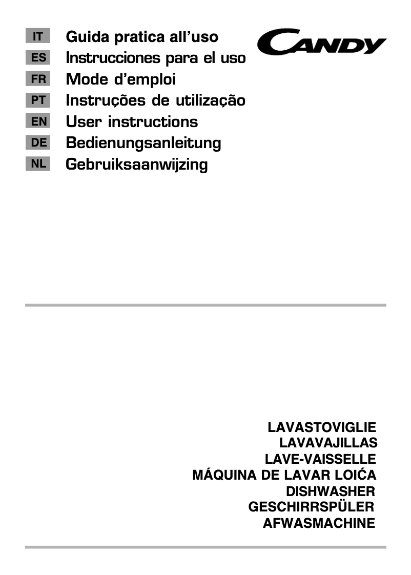 Image de la première page du manuel de l'appareil CDI 2LS36