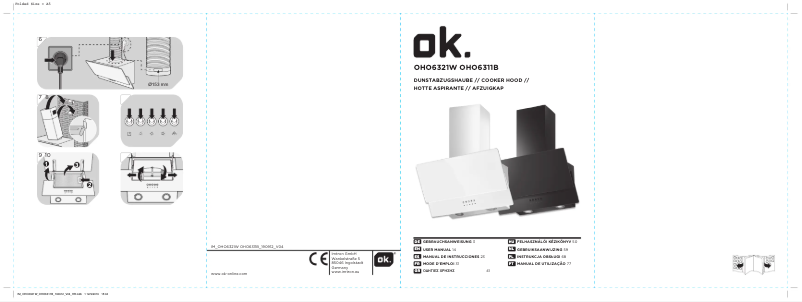 Page n°1 - Manuel utilisateur OK OHO6311B