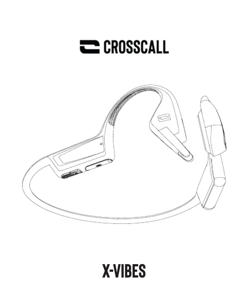 Image de la première page du manuel de l'appareil X-VIBES