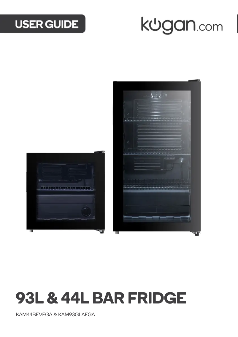 Image de la première page du manuel de l'appareil KAM93GLAFGA