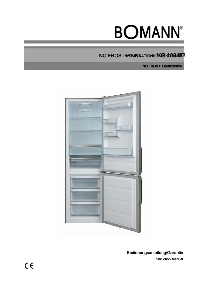 Image de la première page du manuel de l'appareil KG 188 IX