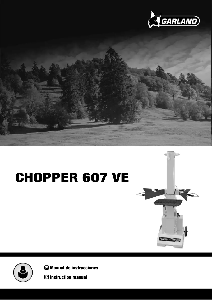 Imagen de la primera página del manual del dispositivo Chopper 607 VE