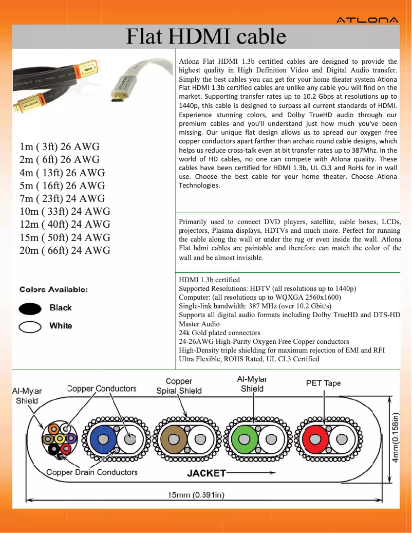 Página 1 del manual Manual de usuario Atlona ATF14032B-8