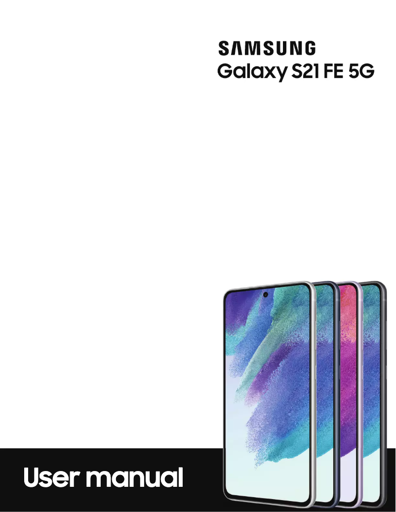Image de la première page du manuel de l'appareil Galaxy 521 FE SG
