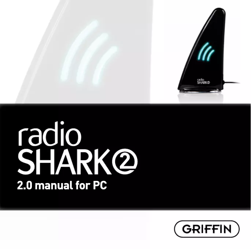 Image de la première page du manuel de l'appareil Radio Shark 2