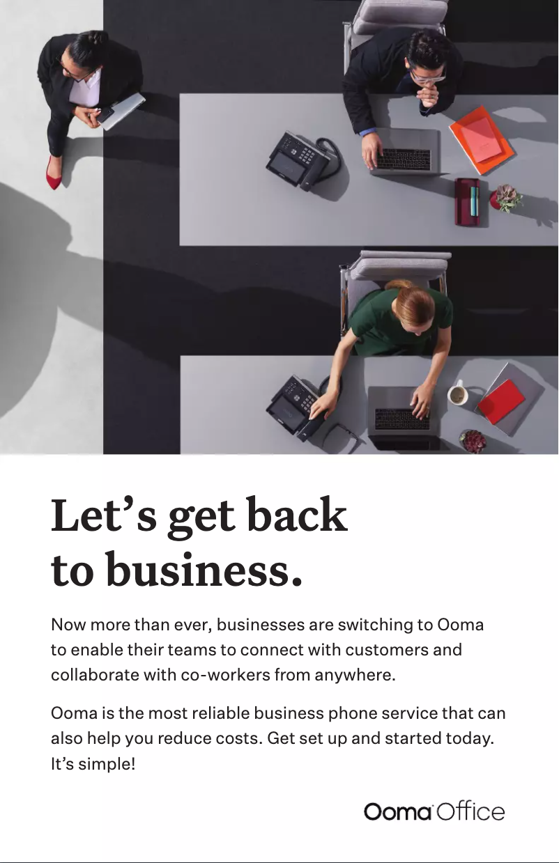 Page n°1 - Manuel utilisateur Ooma 2624W